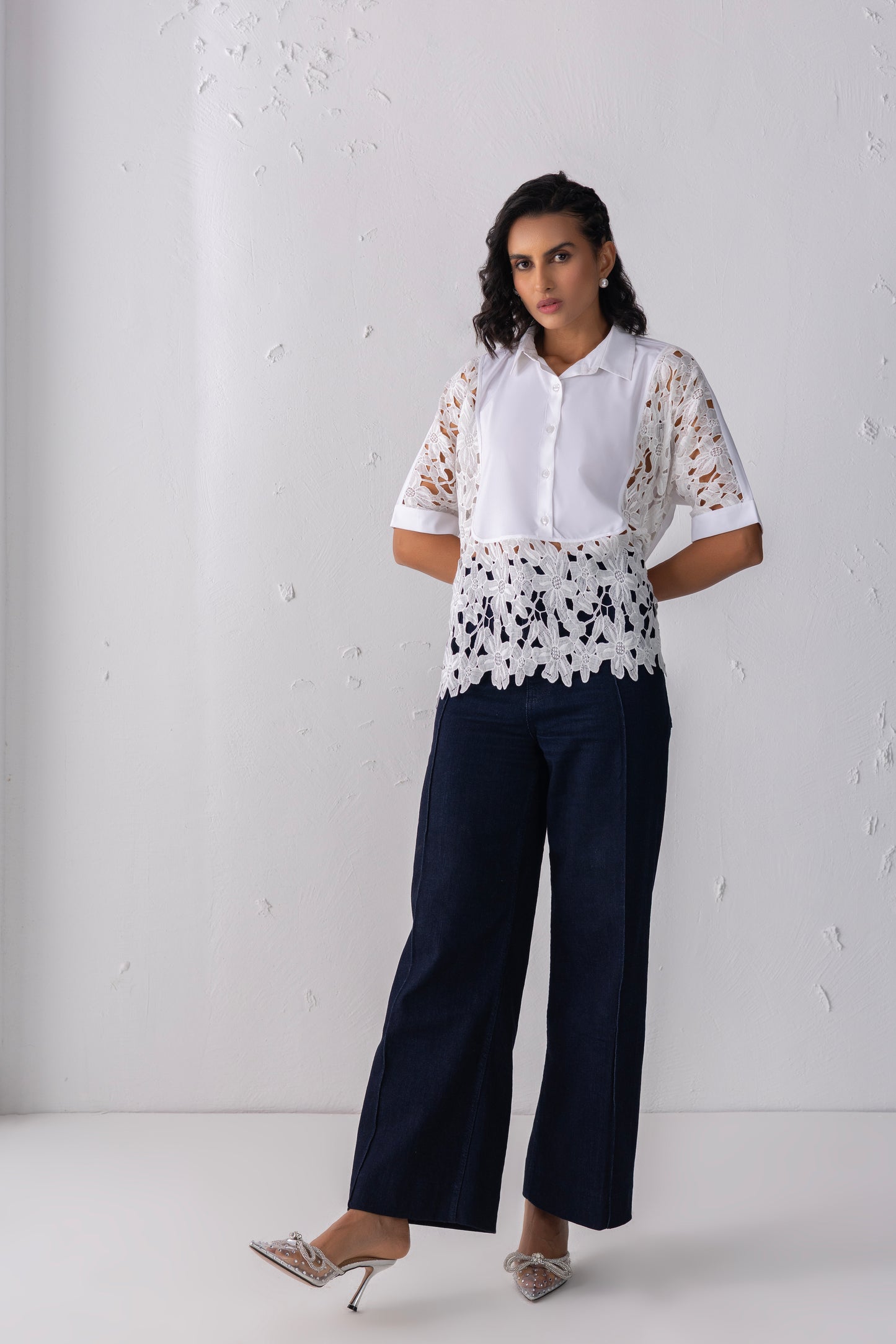 The Mesh Floral Shirt
