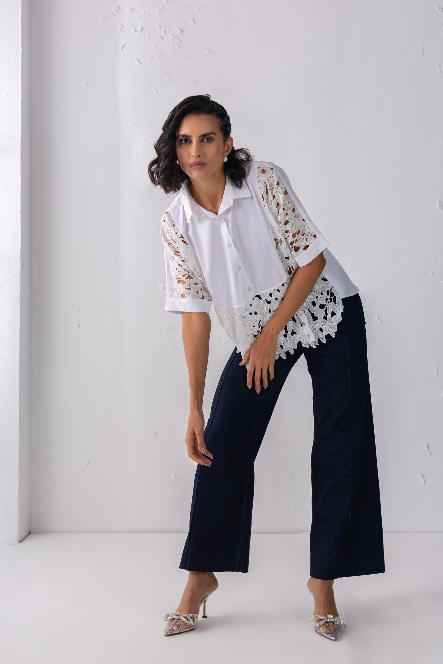 The Mesh Floral Shirt