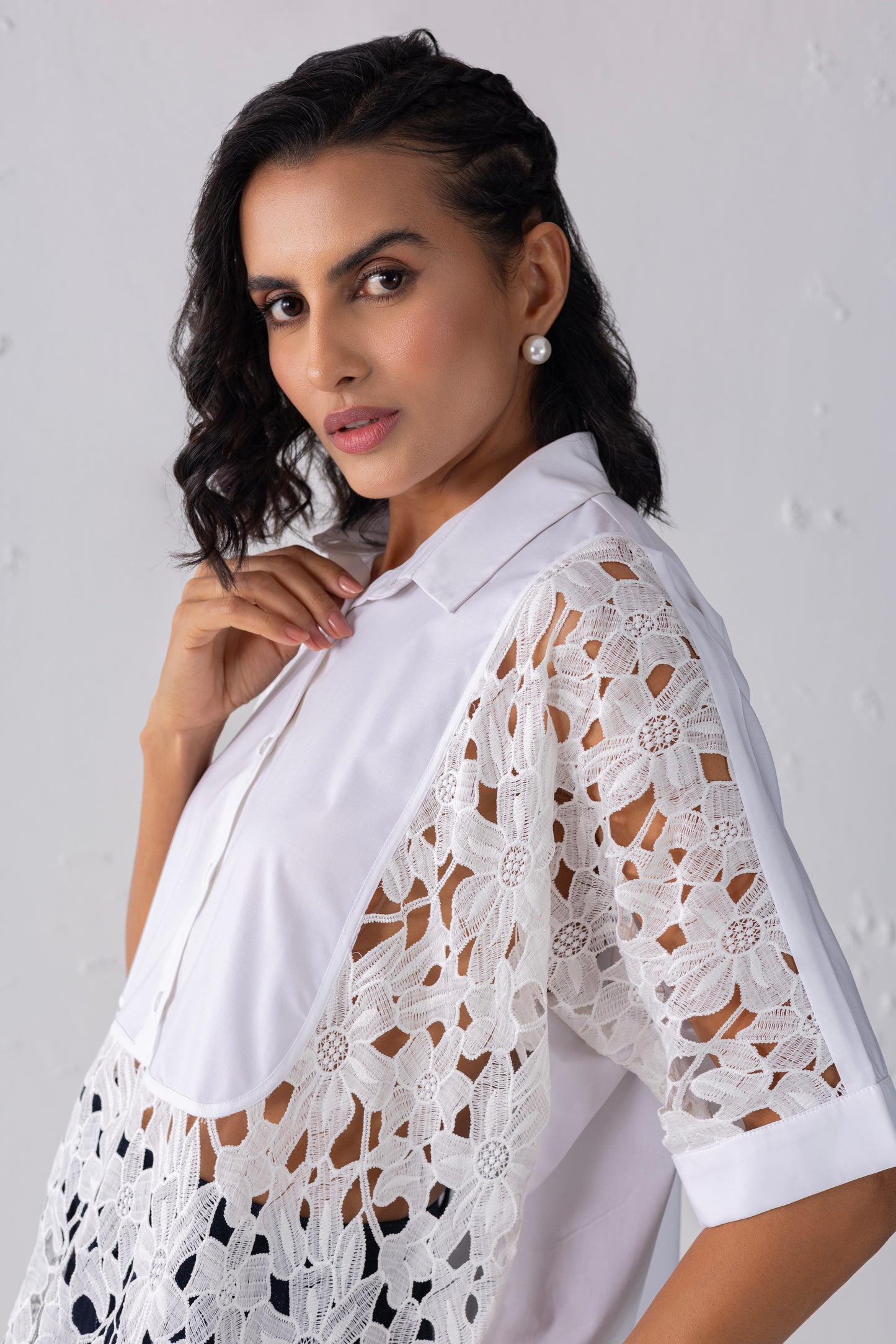 The Mesh Floral Shirt