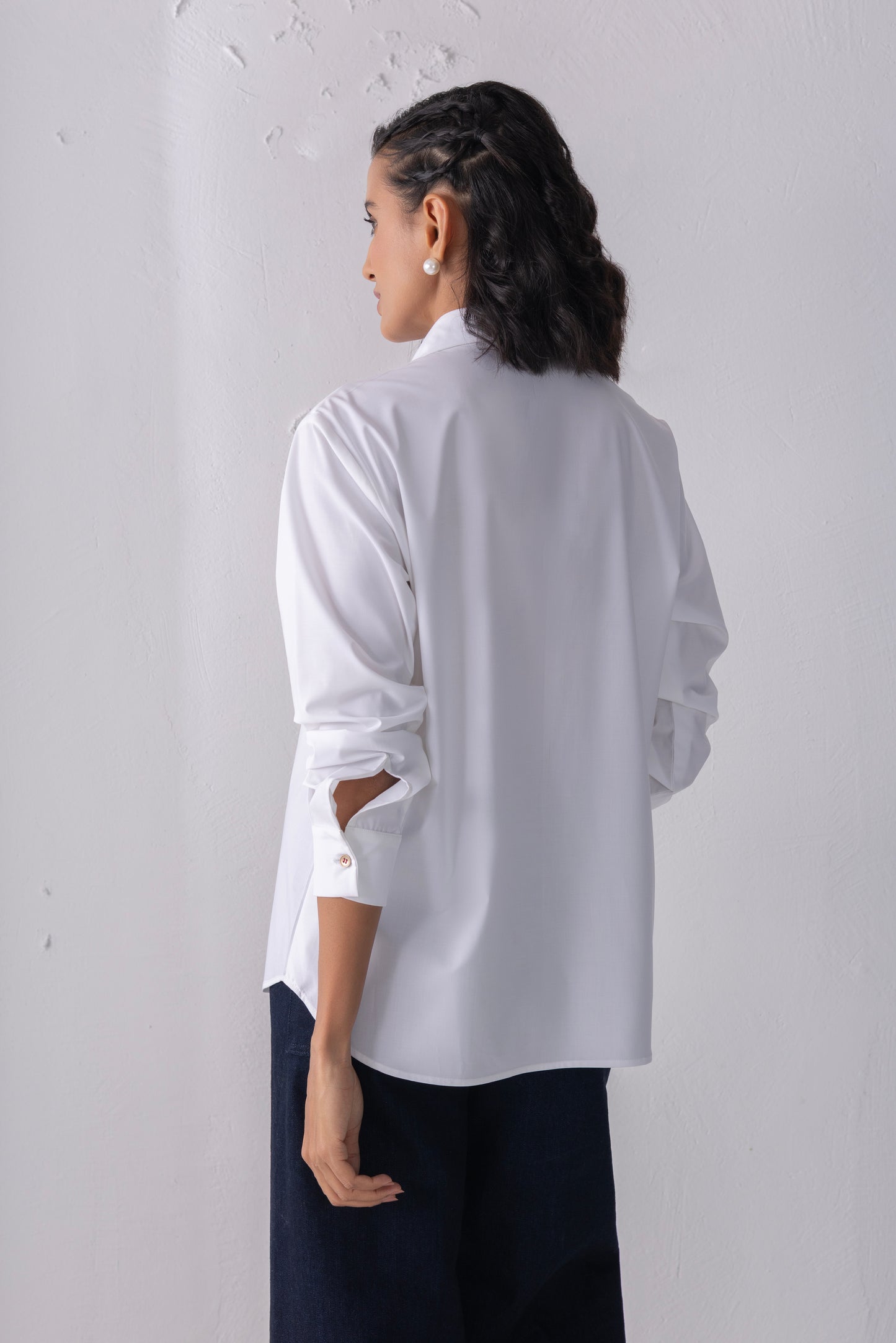 White Double Birdie Shirt