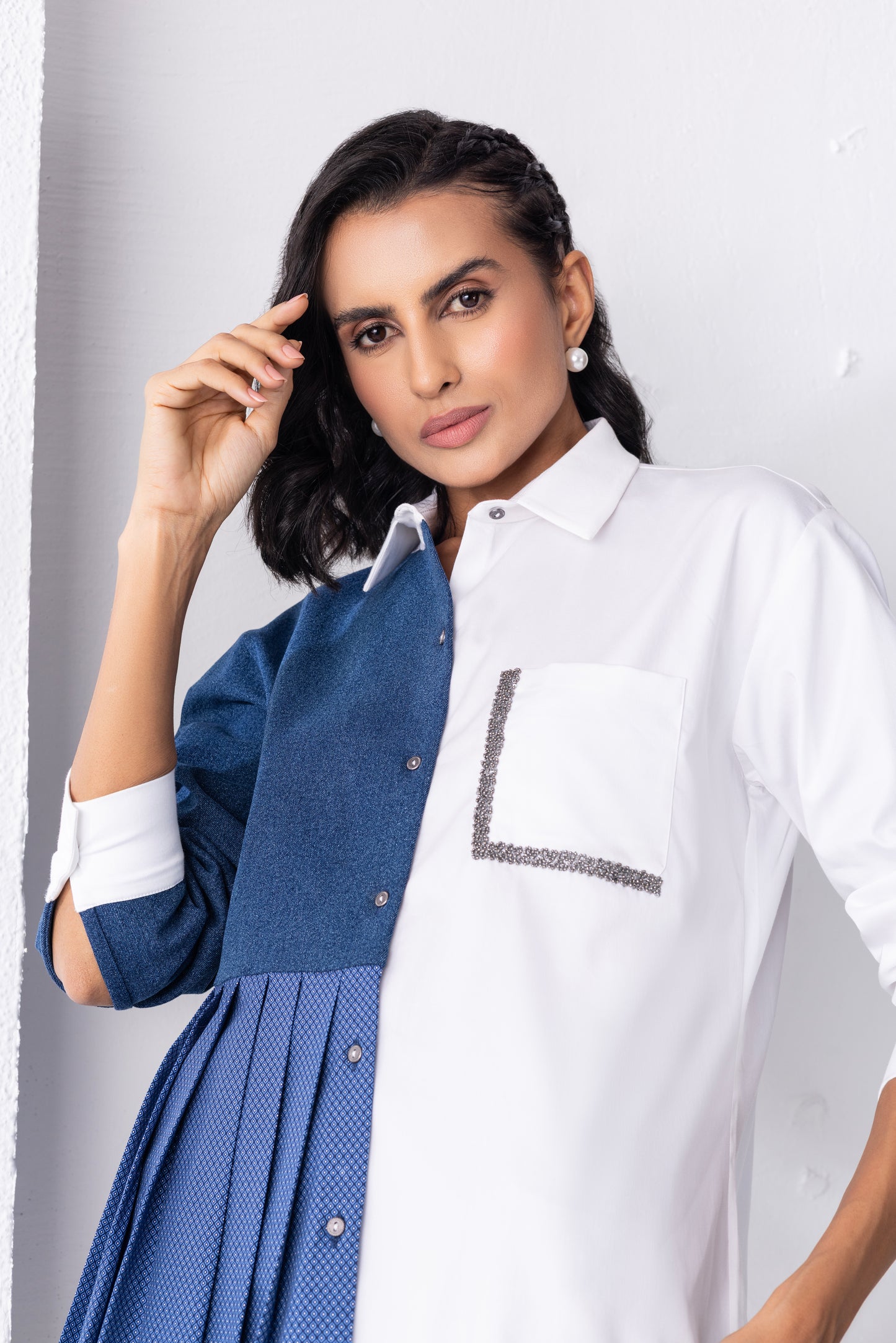 The Denim Detailing Shirt
