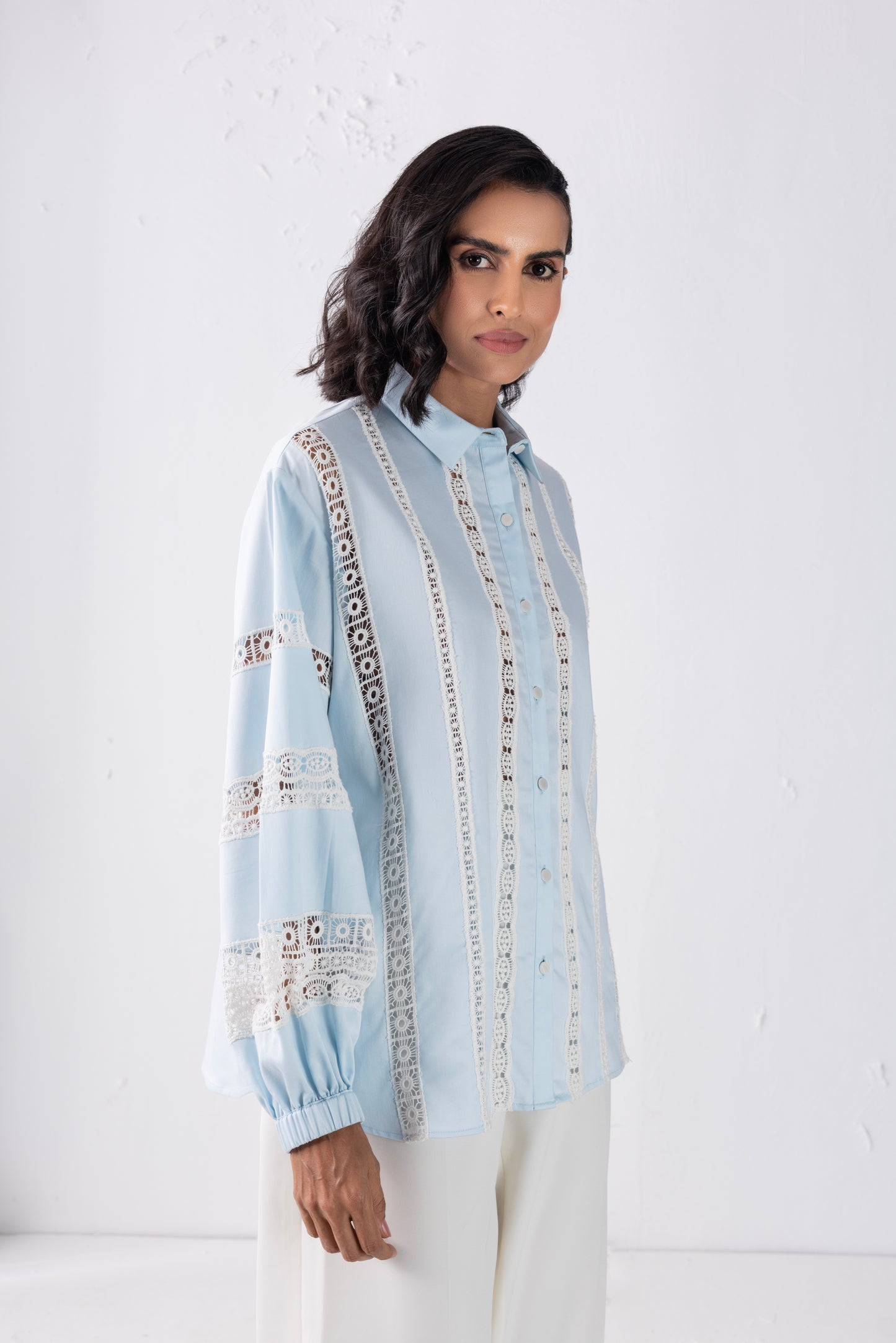 Sky Balloon Sleeved Shirt