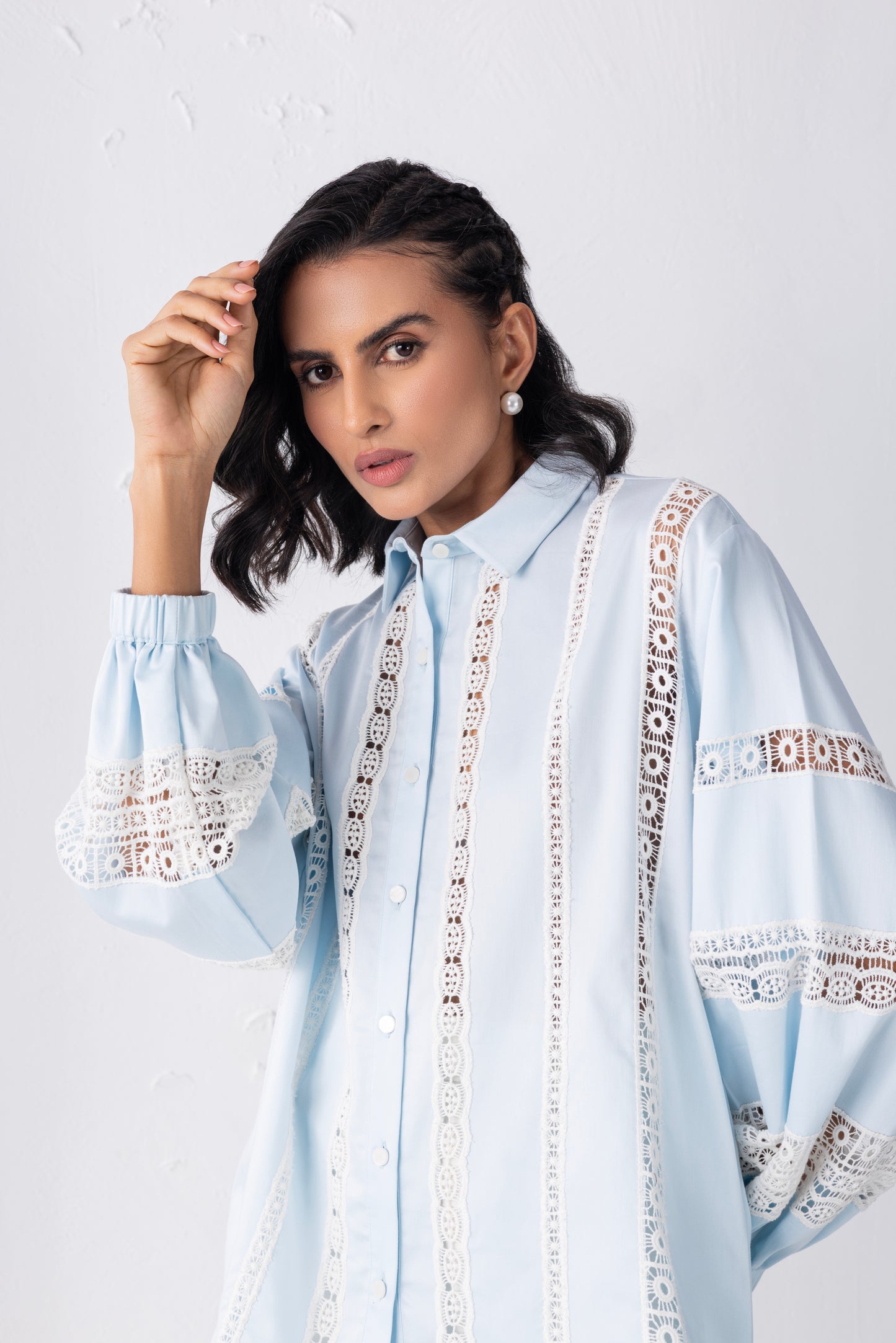 Sky Balloon Sleeved Shirt