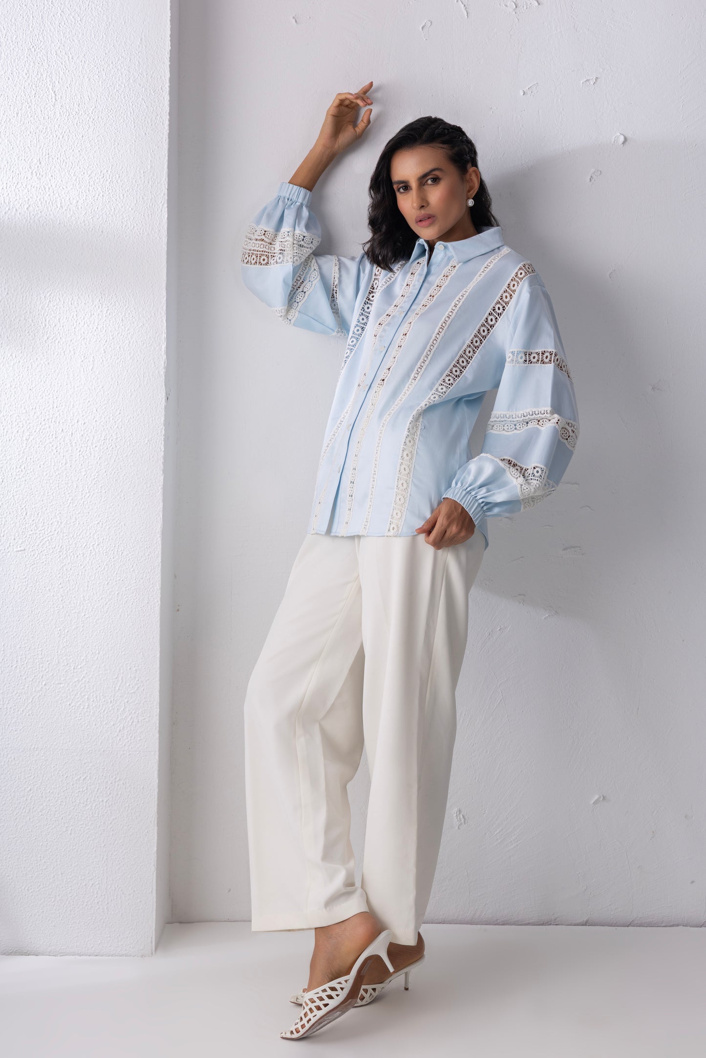 Sky Balloon Sleeved Shirt