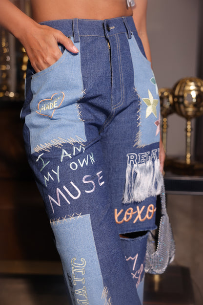 PERSONALISED JEANS