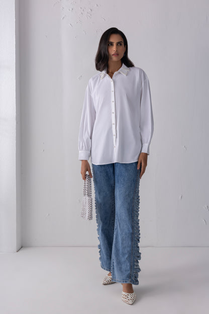 The Double-Collared Pearl Shirt