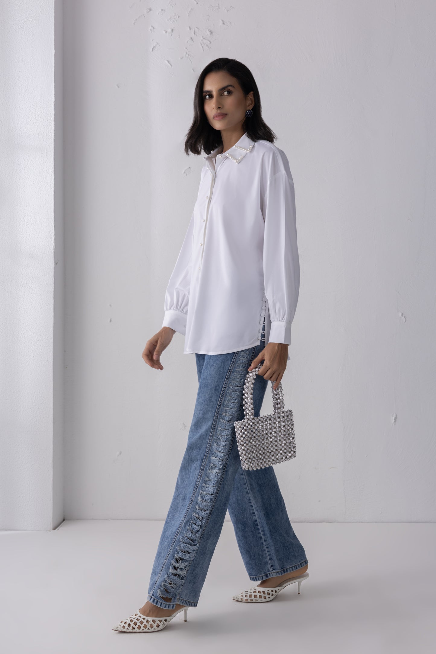 The Double-Collared Pearl Shirt