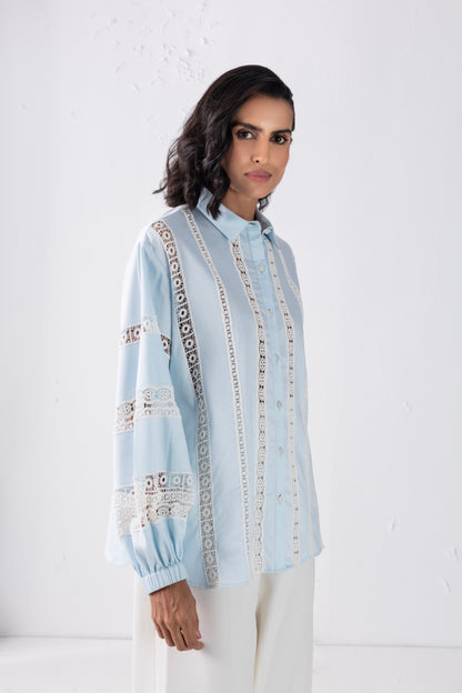 Sky Balloon Sleeved Shirt