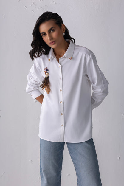 White Birdie Shirt