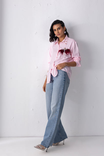 Pink Birdie Shirt