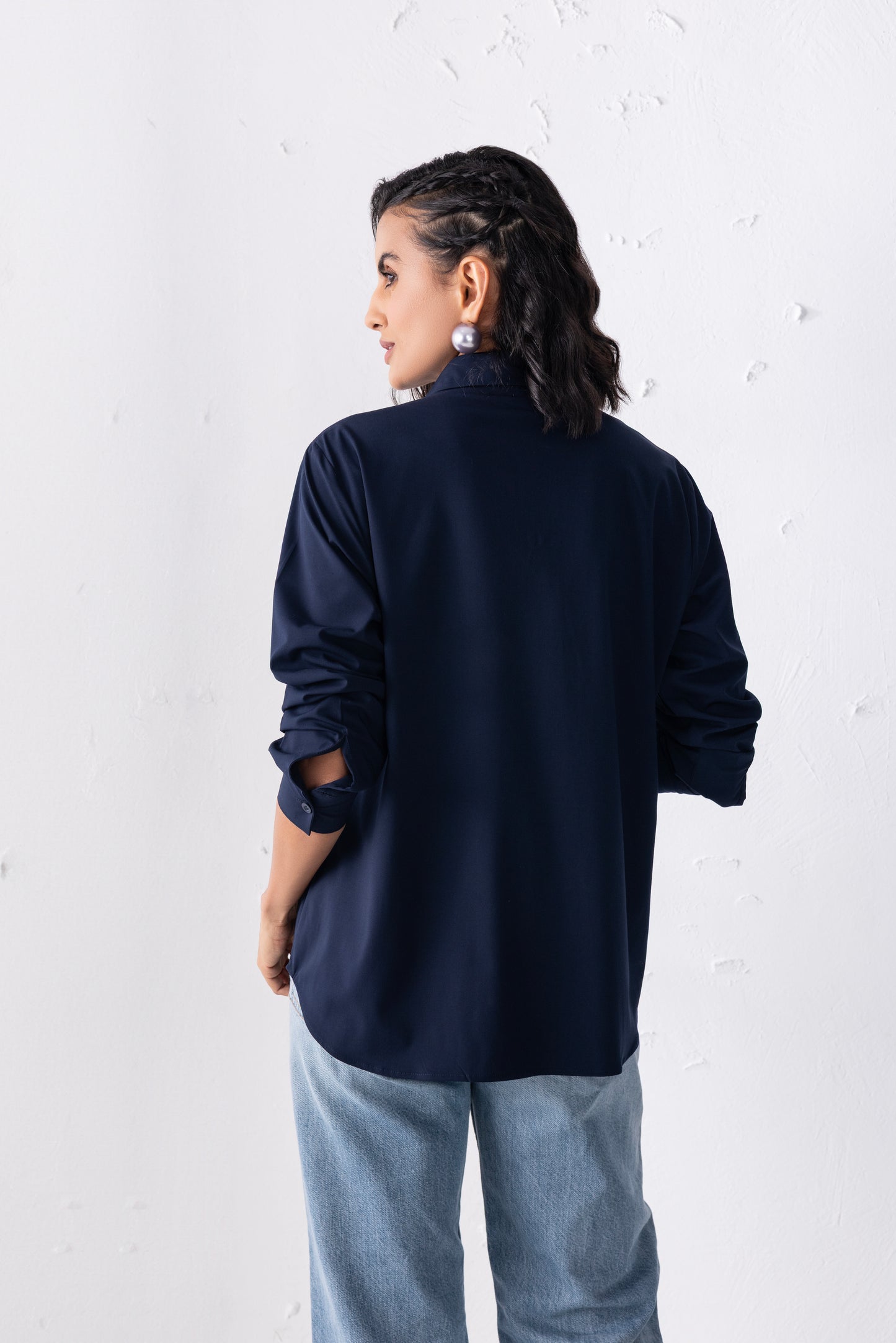 Navy Blue Birdie Shirt