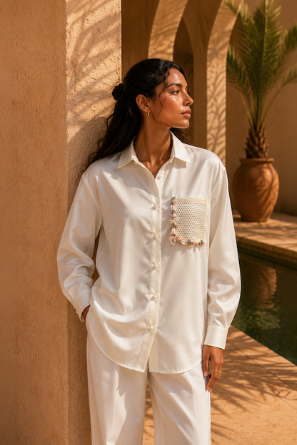 THE CROCHET POCKET SHIRT