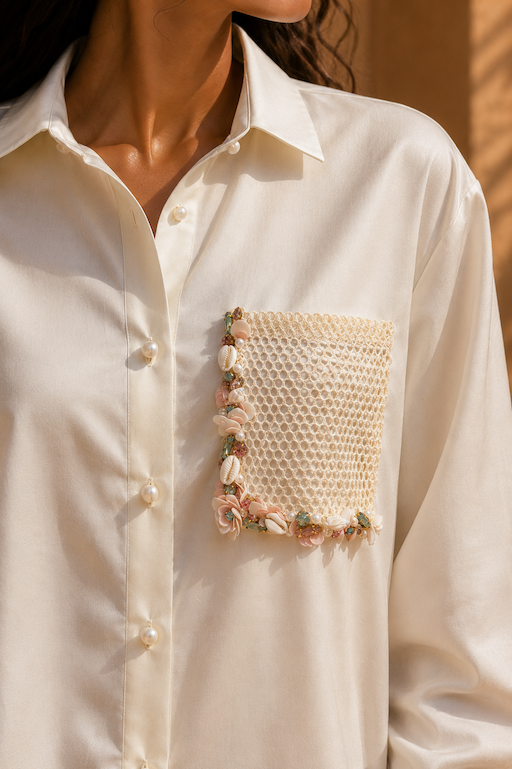 THE CROCHET POCKET SHIRT